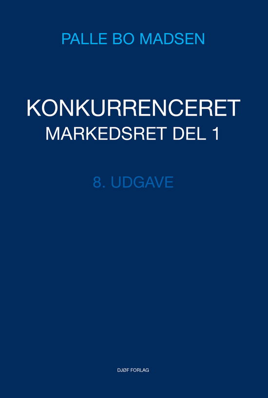 Cover for Palle Bo Madsen · Konkurrenceret (Hardcover Book) [8th edition] (2021)