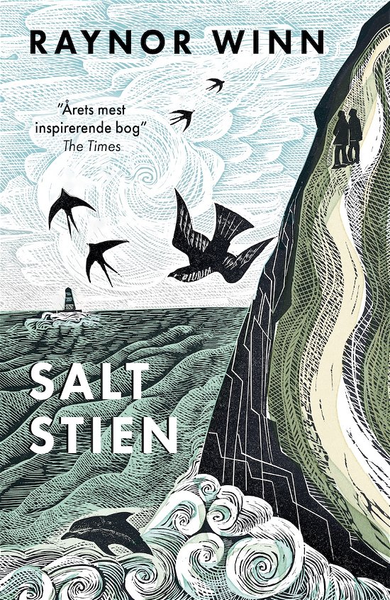 Cover for Raynor Winn · Saltstien (Hardcover bog) [1. udgave] (2020)