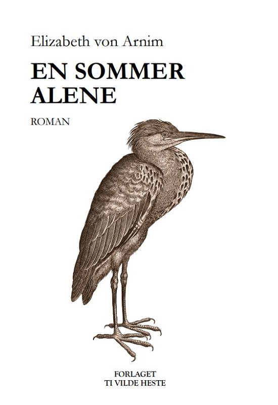 Cover for Elizabeth von Arnim · En sommer alene (Paperback Book) [1. Painos] (2024)