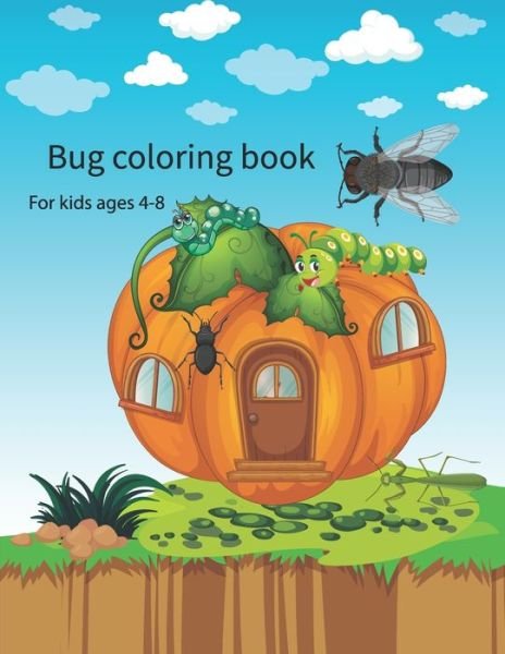 Cover for Kst2380 Tareq Publication · Bug coloring book for kids ages 4-8 (Paperback Book) (2021)