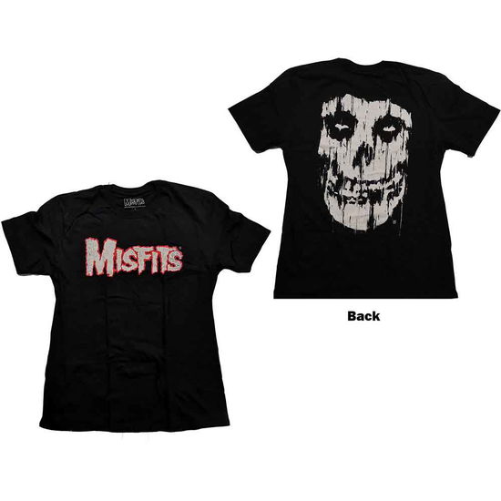 Cover for Misfits · Misfits Unisex T-Shirt: Streak (Back Print) (T-shirt)