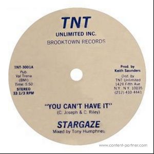 Cover for Stargaze · You Can't Have It (12&quot;) (2012)