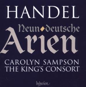 Handel German Arias - The Kings Consort - Musik - HYPERION - 0034571176277 - 17. september 2007