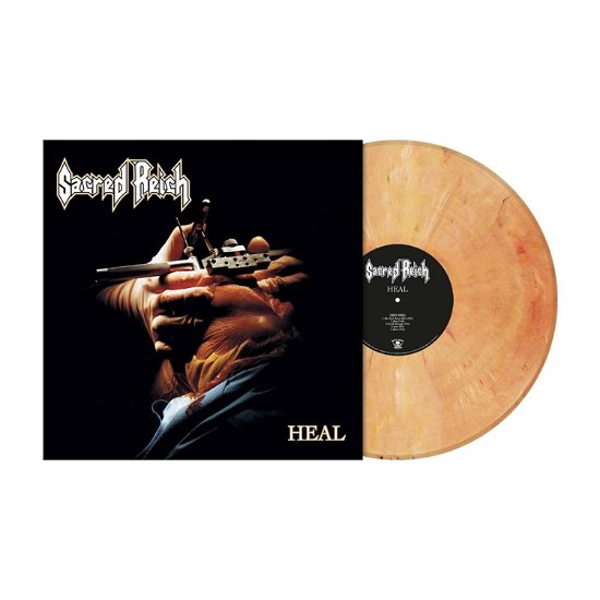 Sacred Reich · Heal (RI) (LP) [2024 Red & Orange Marbled Vinyl Reissue edition] (2024)