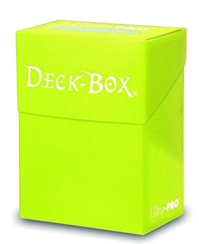 Speelgoed | Kaartspel - Deckbox Solid Bright Yellow C30 - Speelgoed | Kaartspel - Produtos - Ultra Pro - 0074427842277 - 1 de novembro de 2014