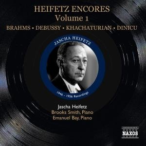 HEIFETZ: Encores Vol.1 - Jascha Heifetz - Música - Naxos Historical - 0636943207277 - 30 de abril de 2012