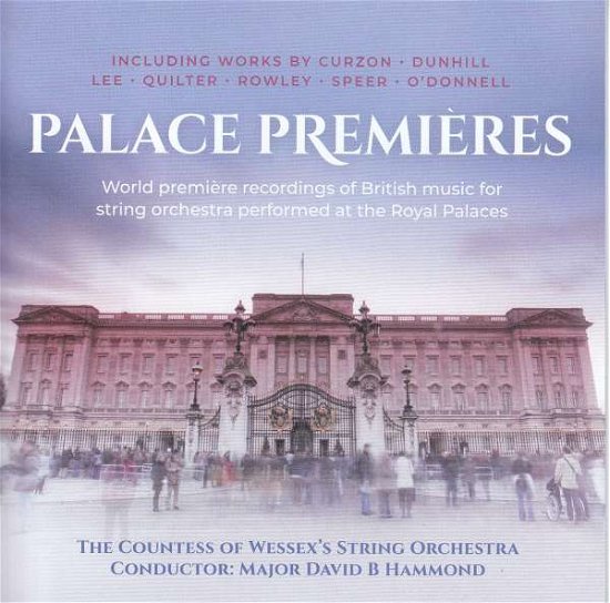 Cover for Countess of Wessex Strings · Palace Premieres (CD) (2019)