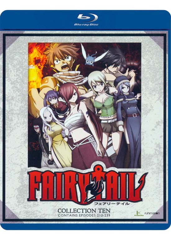 Cover for Blu-ray · Fairy Tail: Collection 10 (Blu-ray) (2017)