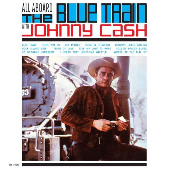 Cover for Johnny Cash · All Aboard The BLUE TRAIN (LP) [Limited edition] (2016)