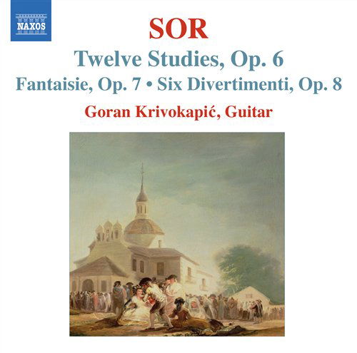 Cover for Sor / Krivokapic · Twelve Studies Op. 6 / Fantaisie Op. 7 (CD) (2008)