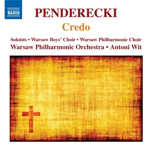 Cover for K. Penderecki · Credo (CD) (2010)