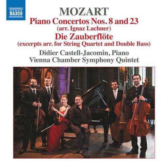 Cover for Vienna Chamber So · Wolfgang Amadeus Mozart: Piano Concertos Nos. 8 Amd 23 (Arr. Ignaz Lachner). Die Zauberflote (Excepts) (CD) (2019)
