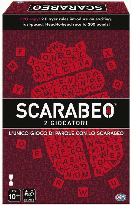 Cover for Spin Master · Editrice Giochi: Scarabeo 2 Giocatori (MERCH)