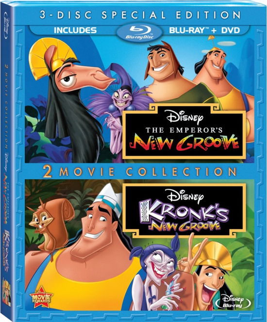 Cover for Emperor's New Groove / Kronk's New Groove (Blu-Ray) (2013)