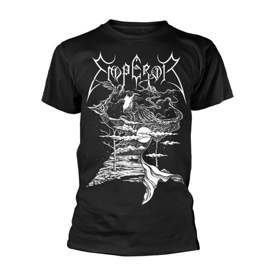 Cover for Emperor · The Wanderer (T-shirt) [size L] [Black edition] (2019)