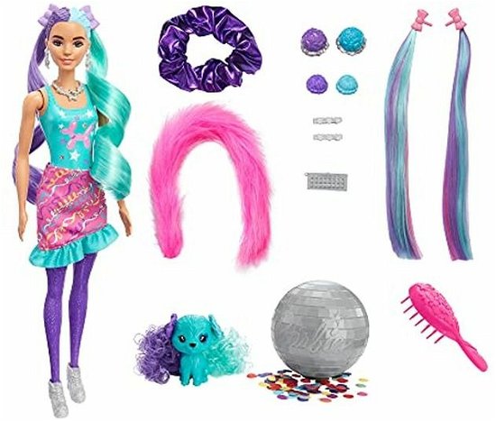 Barbie Hair Feature 3 - Barbie - Merchandise - Barbie - 0887961988277 - October 20, 2021