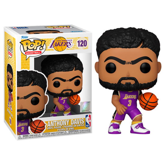 Lakers- Anthony Davis (Purple Jersey) - Funko Pop! Nba: - Fanituote - Funko - 0889698576277 - keskiviikko 26. tammikuuta 2022