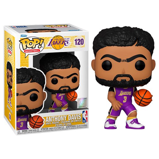 Cover for Funko Pop! Nba: · Lakers- Anthony Davis (Purple Jersey) (Spielzeug) (2022)