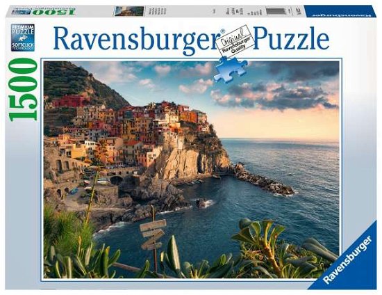 Cover for Ravensburger · Puzzel uitzicht op Cinque Terre: 1500 stukjes (162277) (N/A) (2019)