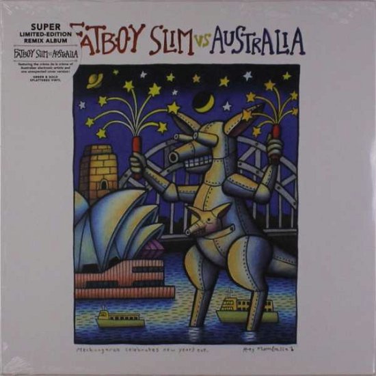 Fatboy Slim vs Australia - Limited Edition Green and Gold Coloured Vinyl - Fatboy Slim - Música - ROCK/POP - 4050538355277 - 11 de junho de 2018