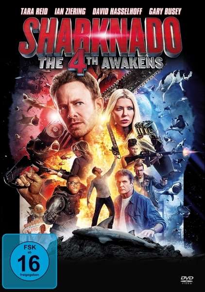 Cover for Tara Reid / David Hasselhoff · Sharknado 4: the 4th Awakens (DVD) (2016)