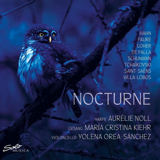 Cover for Aurélie Noll · Nocturne: Music for Harp, Soprano and Violoncello (CD) (2024)