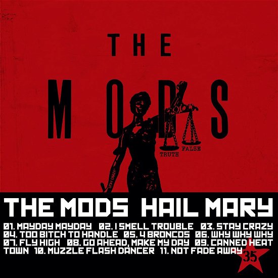 Cover for The Mods · Hail Mary (CD) [Japan Import edition] (2016)