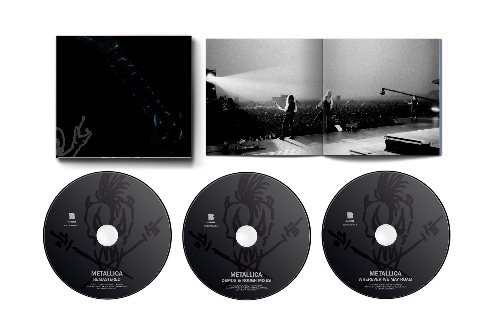 Edición limitada CD Platinum Disc KILL EM ALL Century Music Awards METALLICA 