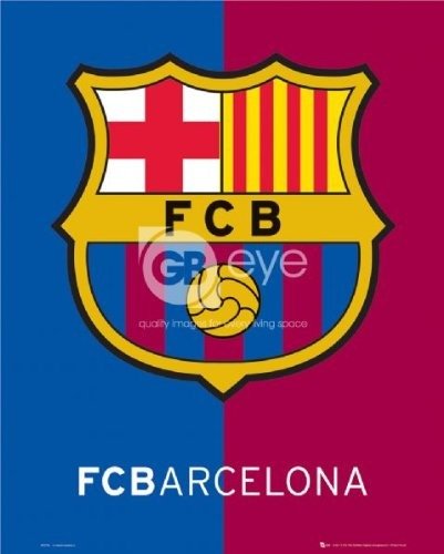 Cover for Barcelona · Gb Eye: Barcelona - Crest (Poster Mini 40x50 Cm) (MERCH)