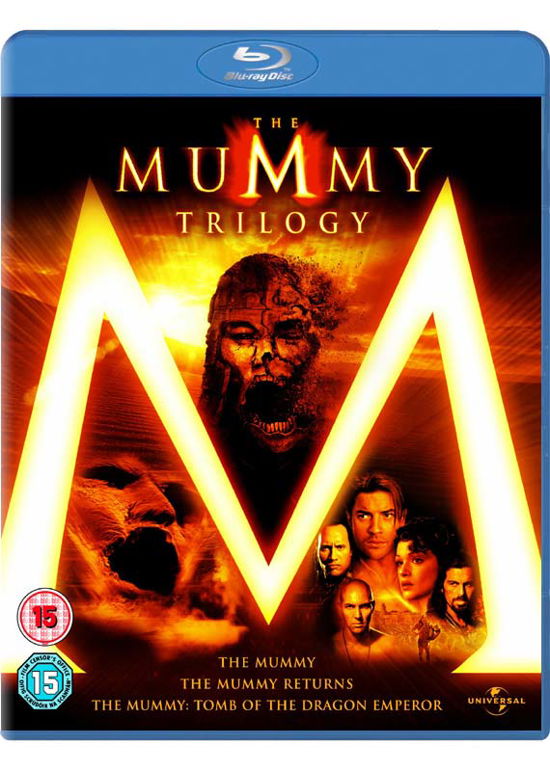 Cover for Mummy 1-3 · The Mummy Trilogy (Blu-ray) (2014)
