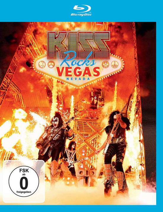 Cover for Kiss · Kiss Rocks Vegas (Blu-Ray) (2016)