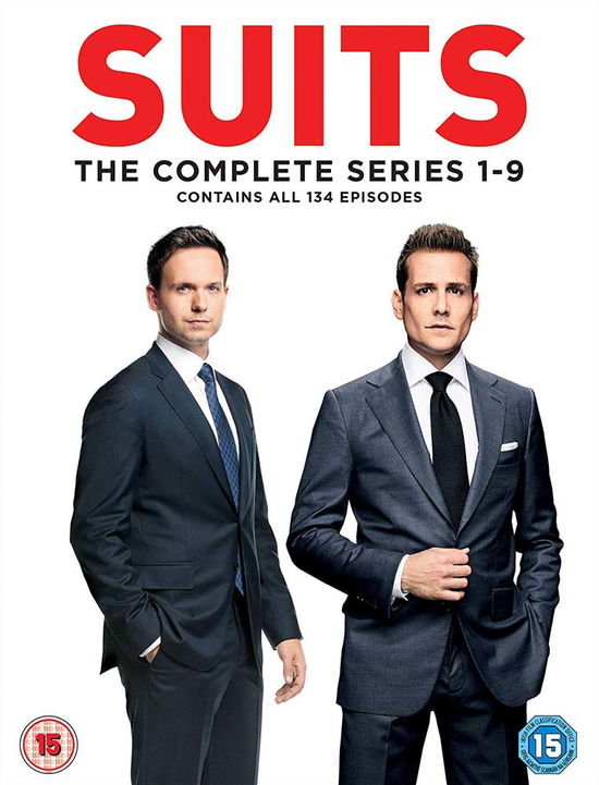 Cover for Suits Csr DVD · Suits: Complete Series (S1-S9) (DVD) (2020)