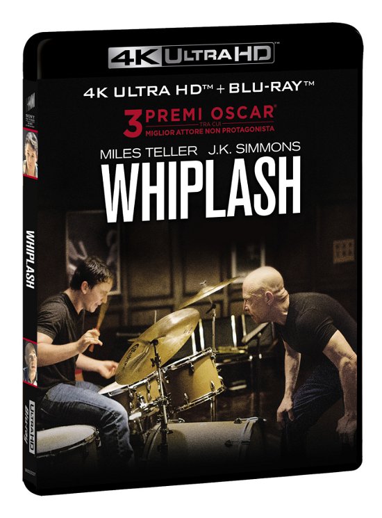Cover for Whiplash (4K Ultra Hd+Blu-Ray) (Blu-ray)