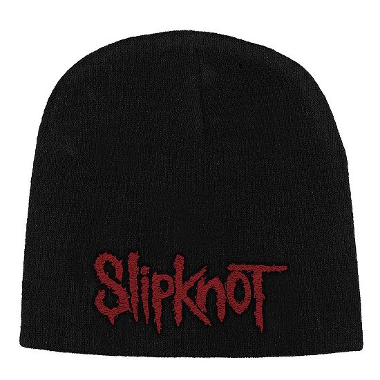 Cover for Slipknot · Slipknot Unisex Beanie Hat: Logo (CLOTHES) [Black - Unisex edition]