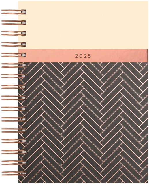 Cover for Tangible Stationery Company · Matilda Myres Ivory Page-a-Day A5 Diary 2025 (Pocketbok) (2024)