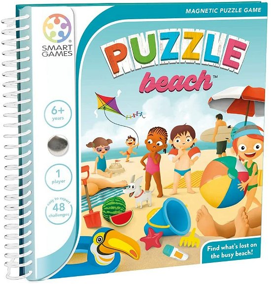 Cover for Puzzle Beach (48 opdrachten) · Magnetisch (Legetøj)