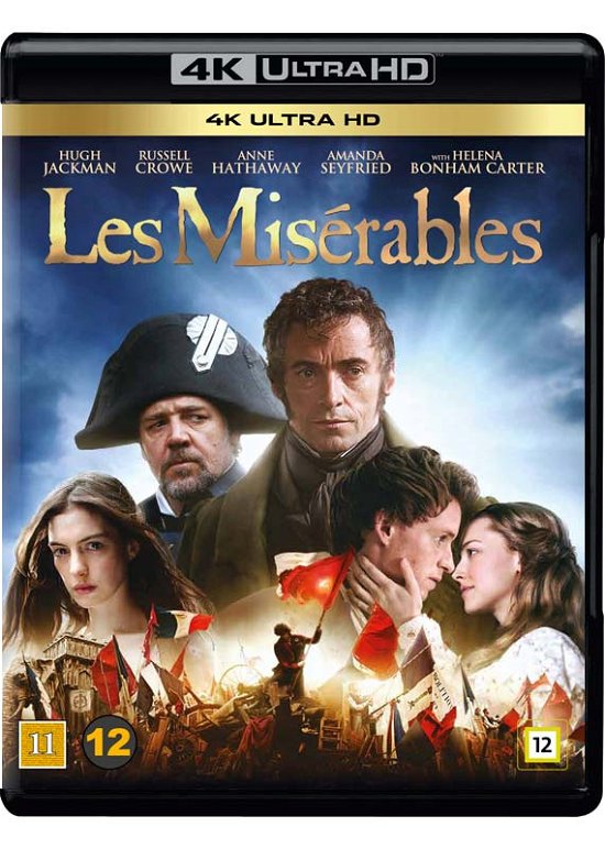 Cover for Les Misérables (2012) (4k) (4K Ultra HD) (2023)