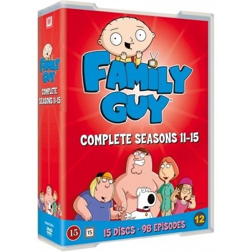 Family Guy Complete Season 11-15 - Family Guy - Films - Fox - 7340112743277 - 23 april 2018