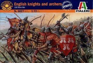 Italeri · English Knights / archers (100 Y. W.) 1:72 (Legetøj)
