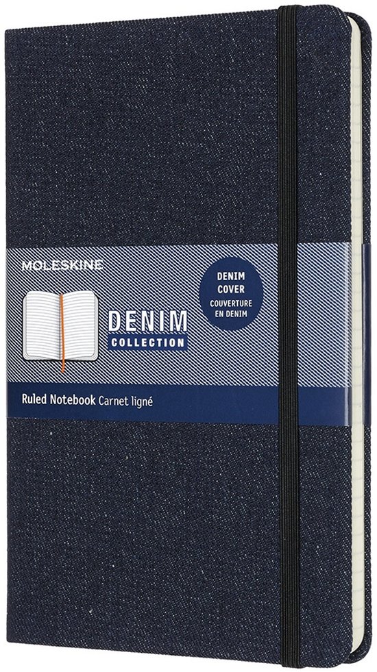 Cover for Moleskine · Moleskine Notizbuch - Denim Large/A5, L (Book) (2018)