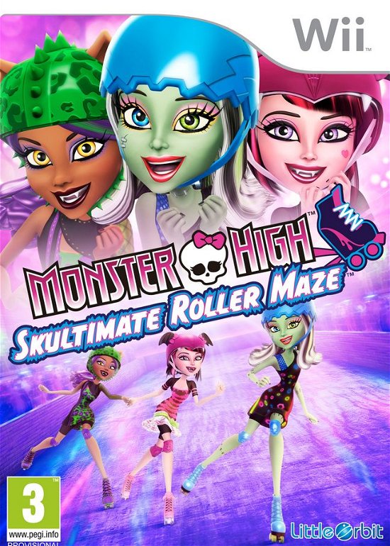 Cover for Wii · Monster High - Skultimate Roller Maze (Wii) (2012)