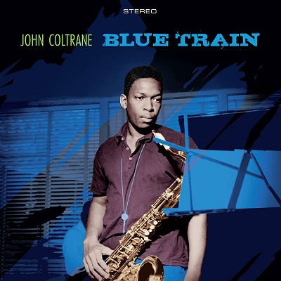 Cover for John Coltrane · Blue Train (+1 Bonus Track) (Blue Vinyl) (LP) [Coloured edition] (2022)