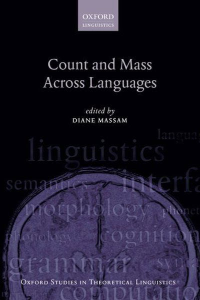 Cover for Massam · Count and Mass Across Languages - Oxford Studies in Theoretical Linguistics (Hardcover Book) (2012)