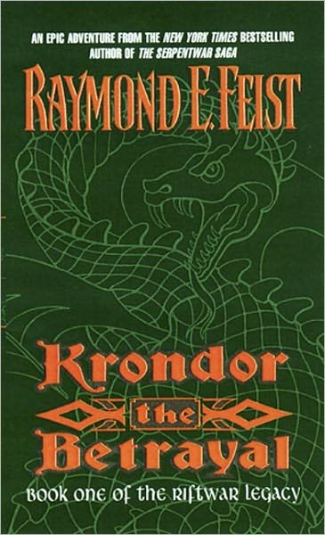 Cover for Raymond E. Feist · Krondor: the Betrayal - The Riftwar Legacy (Taschenbuch) (1999)