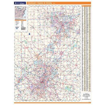 Cover for Rand McNally · Cincinnati / Dayton (Map) (2010)