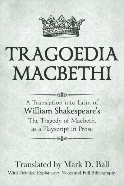 Cover for William Shakespeare · Tragoedia Macbethi (Taschenbuch) (2022)
