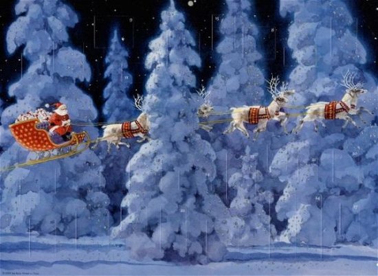 Cover for Ted Rand · Twas the Night Before Christmas: Advent Calendar (Calendar) (2005)