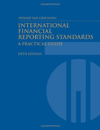 Cover for Hennie Van Greuning · International Financial Reporting Standards: a Practical Guide (World Bank Training Series) (Paperback Book) (2009)