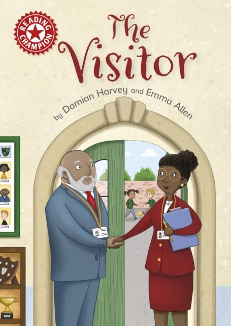 Cover for Damian Harvey · Reading Champion: The Visitor: Independent Reading Red 2 - Reading Champion (Hardcover Book) (2023)