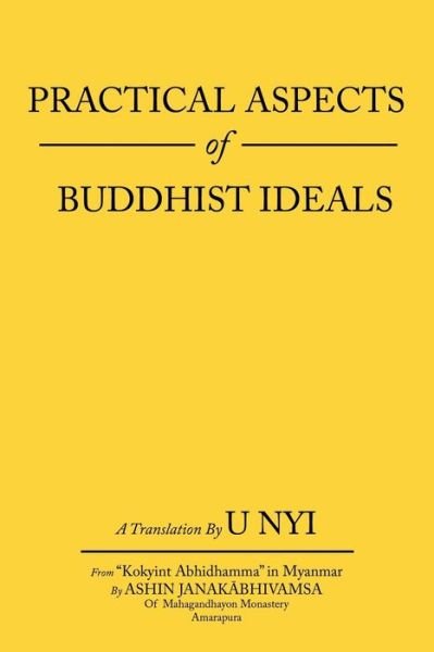 Cover for U Nyi · Practical Aspects of Buddhist Ideals (Paperback Book) (2010)